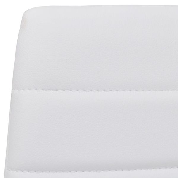 

4 pcs chair dining room white slim line kitchen furniture