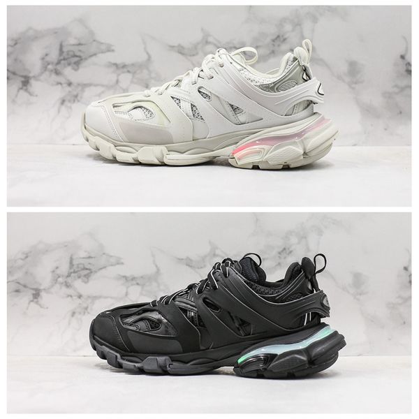 

19ss track led trainers 3.0 colorful lights tess paris mens designer shoes for women triple s luxe sneakers running shoes size 36-45