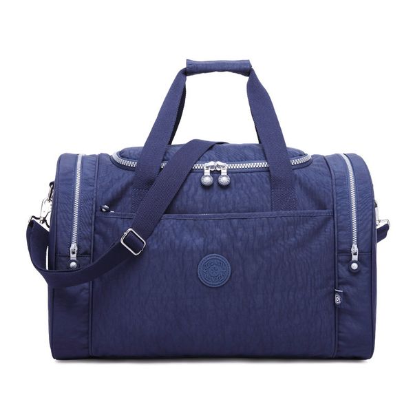 

big capacity lightweight wear resistant nylon single shoulder portable dual use leisure men and women general purpose travel bag