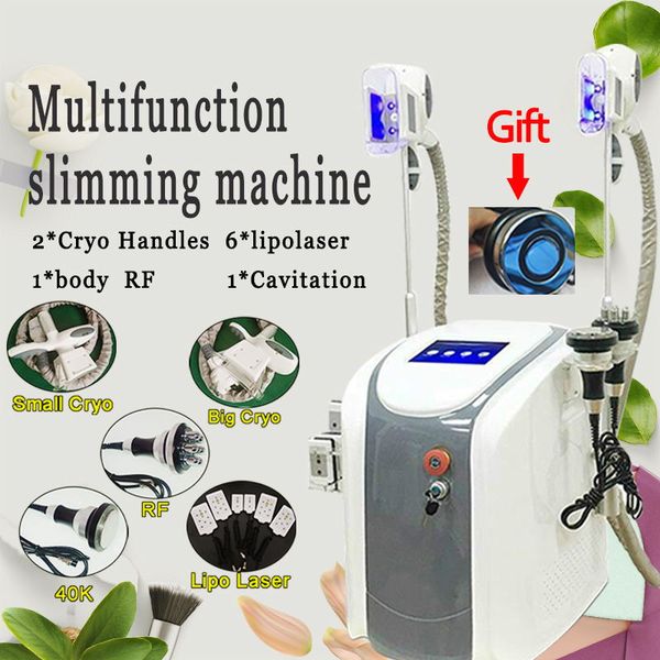

2020 portable cryotherapy slimming machine cool shape cryo lipolysis ultrasound rf liposuction lipo laser machine fat ing machine