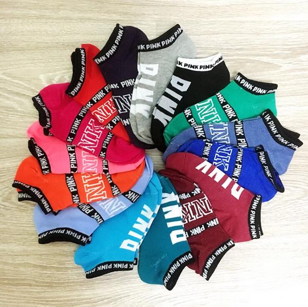 

wholesale ankle pink socks fashion women short sports socks boat sock mixed colors stockings good quality cotton lovely basketball socks, Black;white