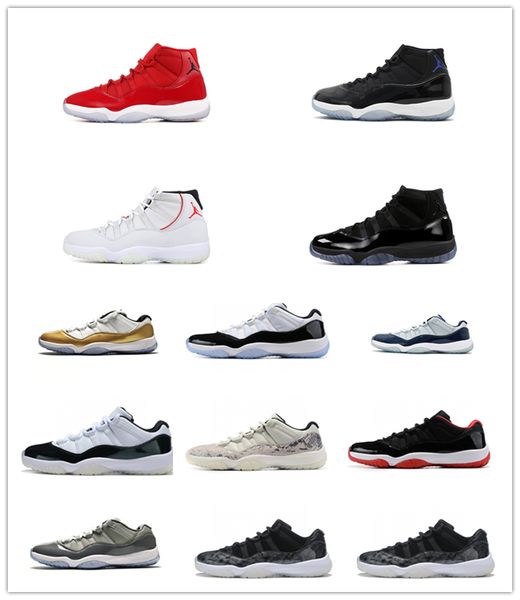 

2020 air mens snakeskin nakeskin jordan retro basketball shoes 11s vast grey concord 45 23 gamma blue 11 low bred men sports sneaker