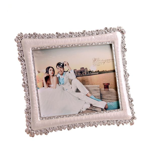 

new 1 pcs european style p frame table 6"7"8"10" delicacy resin p frames for picture wedding gift porta retrato