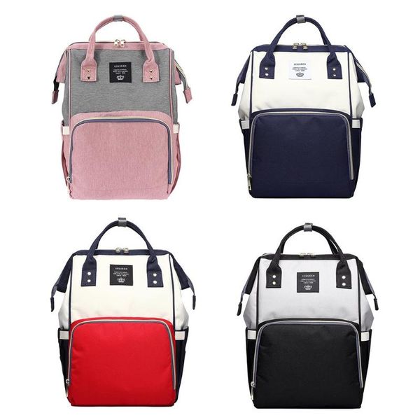 

lequeen fashion mummy maternity nappy bag large capacity baby bag travel backpack desinger nursing for baby care drop ship