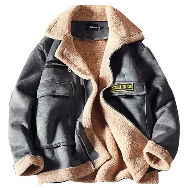 

new arrival male coat winter man coat turn-down collar keep warm m-5xl gray green men's coats winter, Black