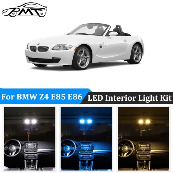 

bmt12x white no error canbus led car interior indoor light package kit for z4 e85 e86 z4 roadster coupe convertible2003-2008