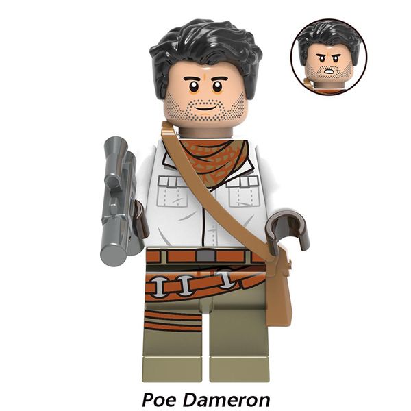 

legoed new star wars rey finn kylo ren drak rey lando chewbacca palpatine baby yoda sith stormer raider kara dunn buidling bocks