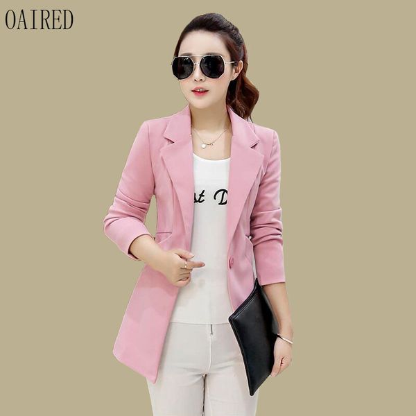 

spring and autumn suit women blazer 2019 new fashion blazers women clothing short slim long sleeve suits female outerwear black, White;black