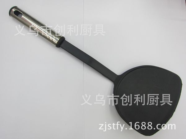 

spot supplies nine point steel handle single branch nylon truner