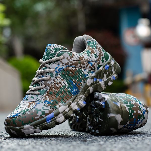 

2020 new men hiking shoes outdoor spring summer breathable trailing sport shoes men light weight hunting sneakers brand