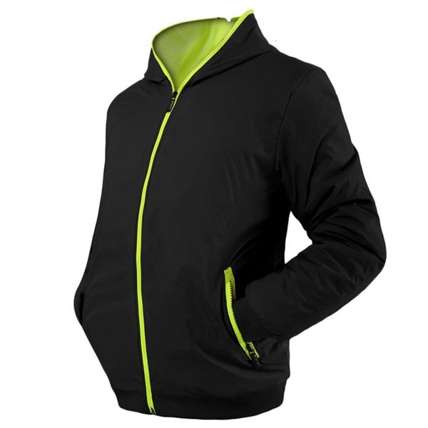 

men's autumn winter plush thermal jacket coat fashion casual male solid sports parkas casaco masculino men clothes 2019 z1017, Black