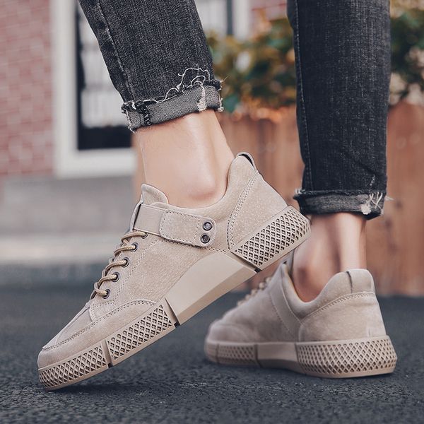 

brand mens running shoes light shoes walking training sports men footwear soft leather sneakers athletic outdoor b31-16