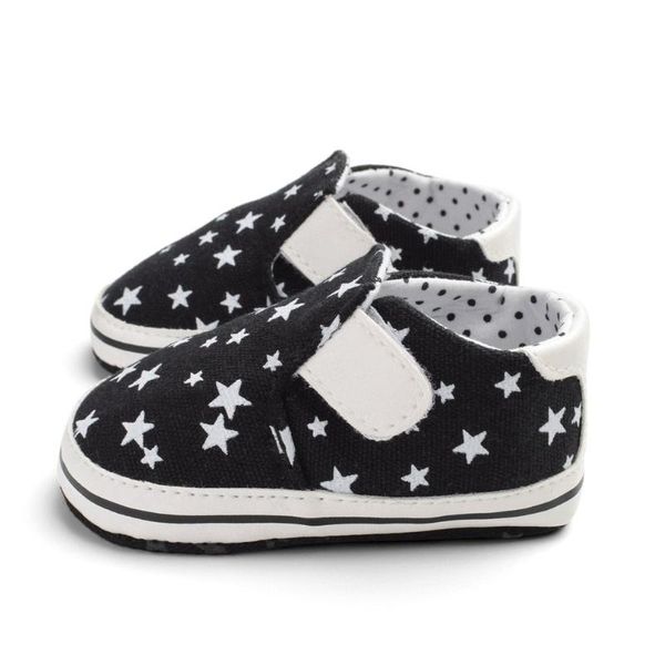 

outad new fashion newborn baby shoes infants girls boys star print soft sole anti-slip hook&loop shoes baby girls first walkers