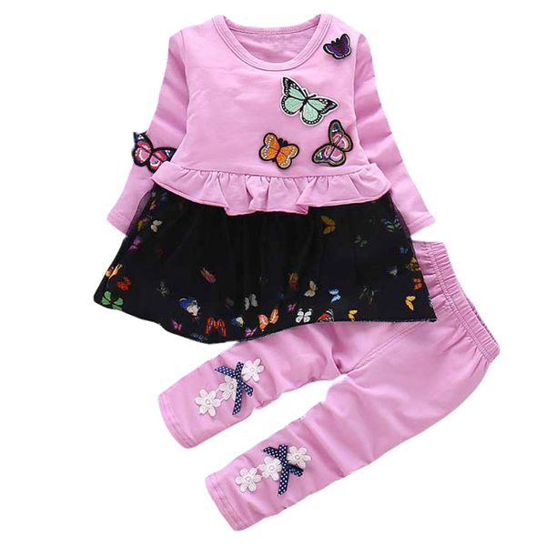 

children clothing 2019 autumn spring girls clothes outfits kids clothes sport suit for toddler girls clothing sets 1 2 3 4 year, White