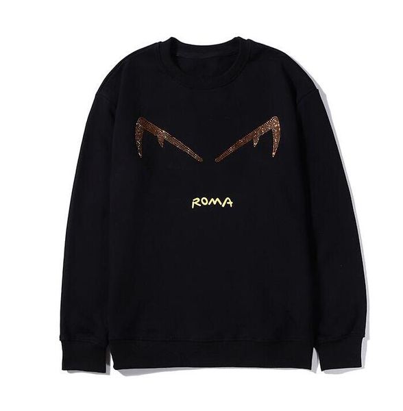 

brand hoodies for men women sweaters luxury mens designer hoodies with letters spring autumn pullovers mens clothing, Black