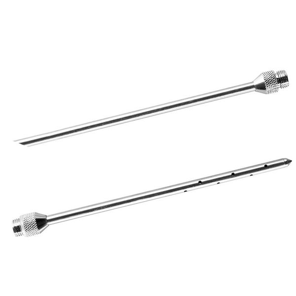 

portable stainless steel bbq seasoning marinade injector gun flavor meat roasting needle cooking syringe kitchen tool