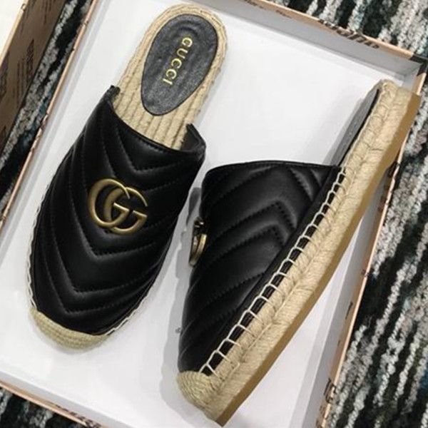 

Новейшие кожаные сандалии Espadrille Женщины Современный стиль Дизайнерская обувь Же