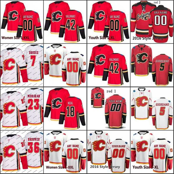

Men New Season 18 James Neal 13 Johnny Gaudreau 19 Matthew Tkachuk 79 Micheal Ferland 11 Backlund 23 Sean Monahan Calgary Flames Jerseys