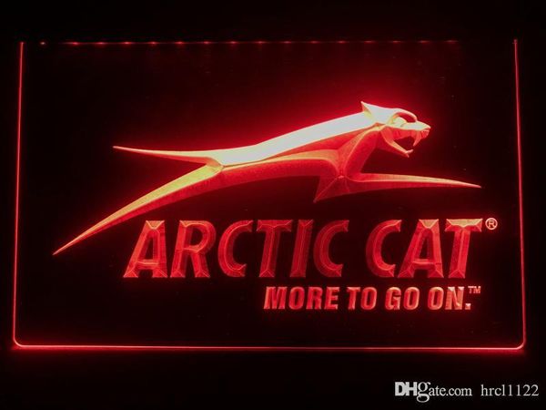 

D129b- Arctic Cat Снегоходы Логотип LED неоновый свет Вход