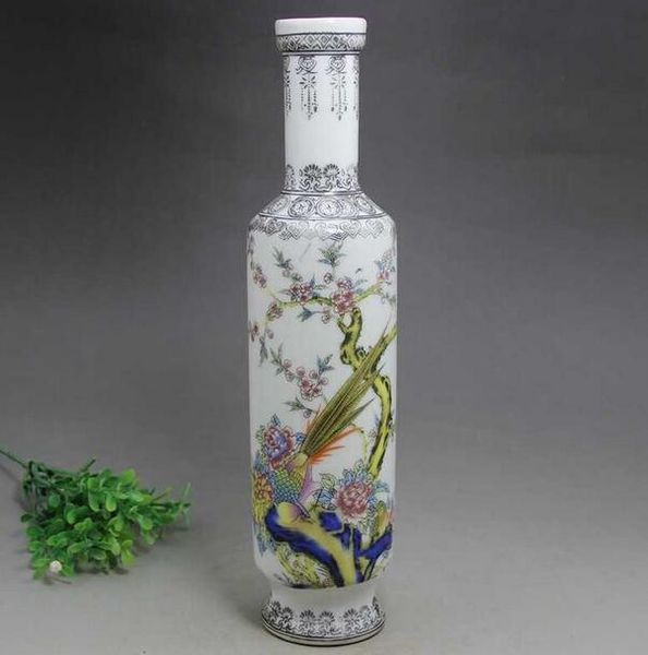 

collection vintage porcelain crafts handmade painted vases home decoration