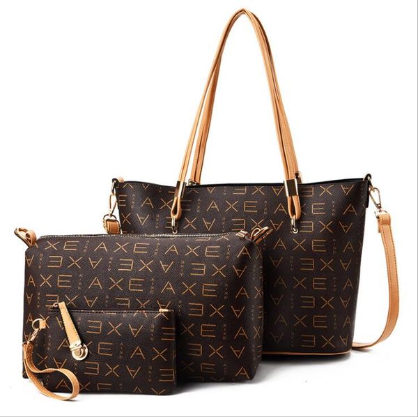 

new women 2 set handbags pu leather designer handbag shoulder bag black pink red simple female messenger bag