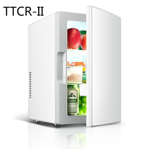 

mini car refrigerator 12v 220v 18l auto travel refrigerator abs home cooler er warm portable multi-function anti-rotten