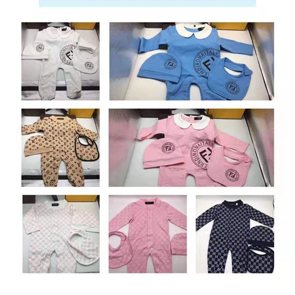 

infant kid clothes 6-18 months kid baby boy rompers 2020 spring clothes set blue toddler boy clothe wholesale pink girl romper clothes, White