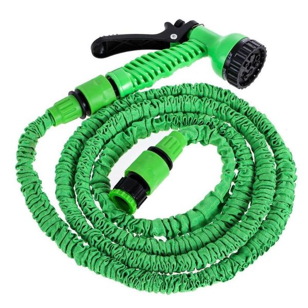 

25ft-200ft expandable magic flexible water hoses pipe plastic watering spray gun 3-point 1 joint for car wash/garden/pool/boat