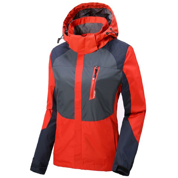 

марка женщины с длинным рукавом куртка 2018 осень зима новое прибытие дизайнер капюшоном спортивная куртка легкий вес теплый хранитель разме, Tan;black