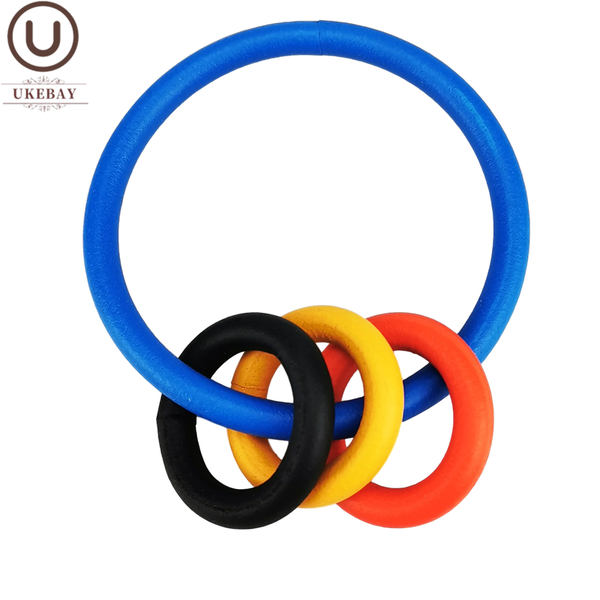 

ukebay new multicolor charm bangles boho bracelets women ethnic jewelry chains handmade rubber bracelet gift bangle 4 colors, Black