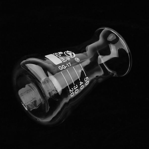 

50-200ml боросиликатного стекла колба коническая, колба эрленмейера, clear scale
