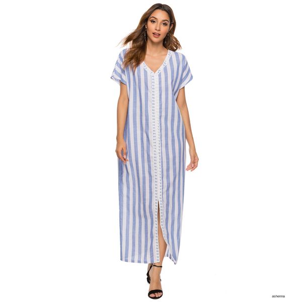 

womens designer striped dressabio, Black;gray