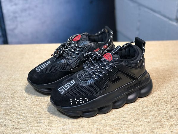

ACE Chain Reaction Luxury Casual Designer Sneakers Sport Fashion Casual Shoes Trainer Lightweight Link-Embossed Sole Size5.5-11