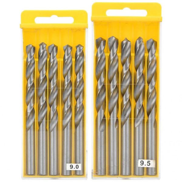 

1 box hss twisted сверлами из быстрорежущей стали прямой хвостовик сверления ручной инструмент