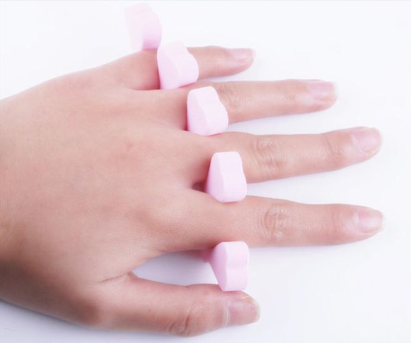 

nail art foam sponge finger toe separators divider gel polish coating painting pedicure manicure accessories tools