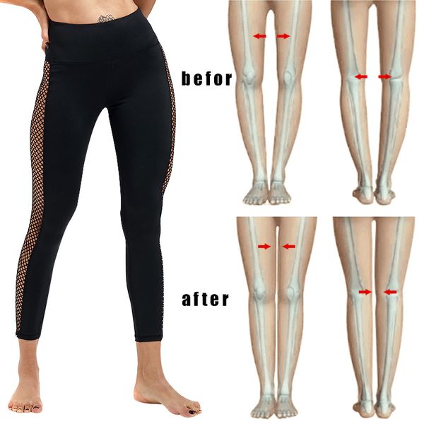 

newly wide side mesh leggings sports pants hip lifting high waist women fitness pants, White;red