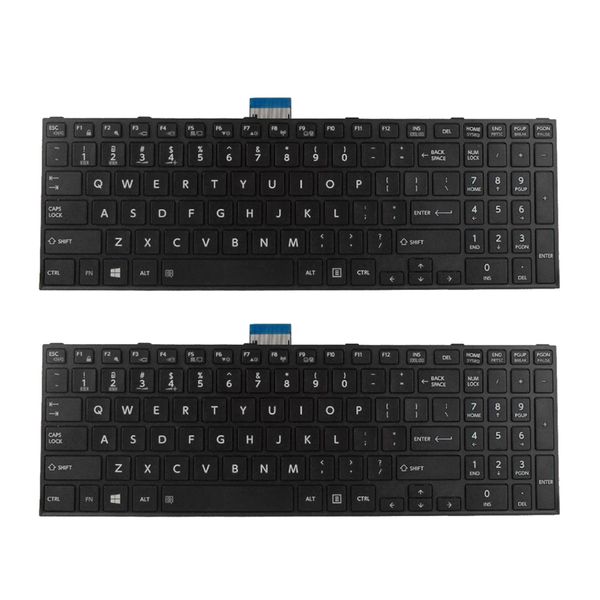 

2 шт для toshiba satellite pro r50-c a50-c z50-c us english keyboard