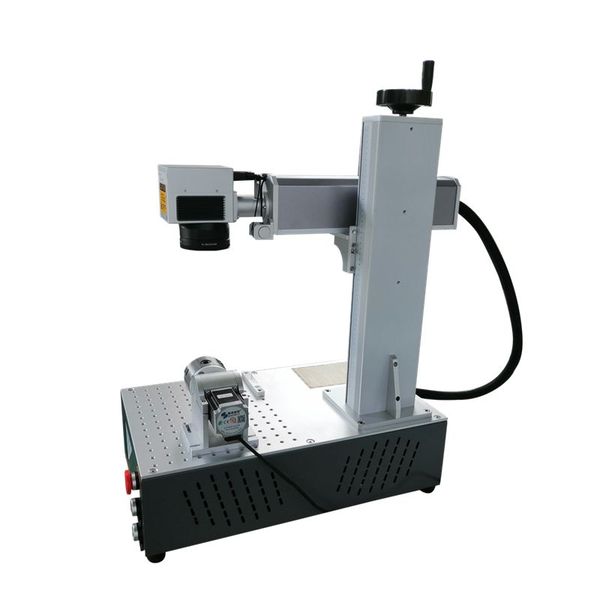 

split laser marking machine 30w 200*200mm metal marking machine cnc laser engraver raycus source for silver aluminum
