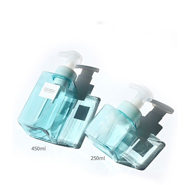 

1pc portable reusable liquid soap dispenser bathroom kitchen shower pump bottles