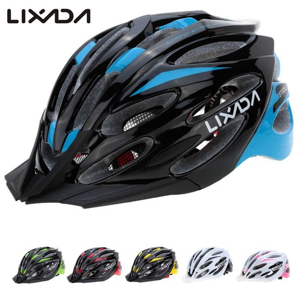 

lixada 24 vents bicycle helmet ultralight integrally-molded eps sports cycling helmet with lining pad mountain bike