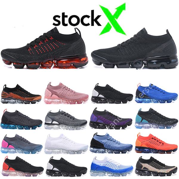 

new 2018 2019 fly 2.0 3.0 mens running shoes triple black white women breathable chaussures cushion sports sneakers trainers