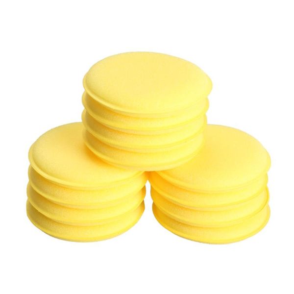 

12pcs detailing auto polish wax foam sponges brushes applicator car cleaning pad marbles floors vehicle glass limpieza automovil