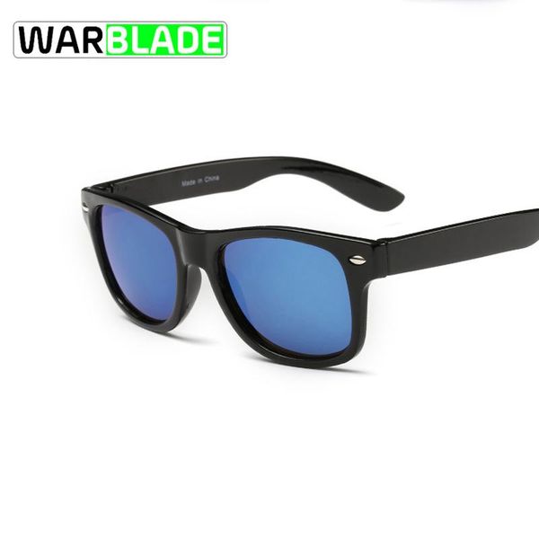 

warblade fashion kids sunglasses uv400 protection rivet gafas anti-uv baby sun-shading eyeglasses children boys girls sunglass wqvtl, Blue