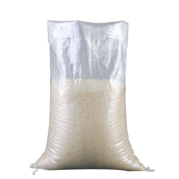 

transparent woven bag pp plastic bag rice bag