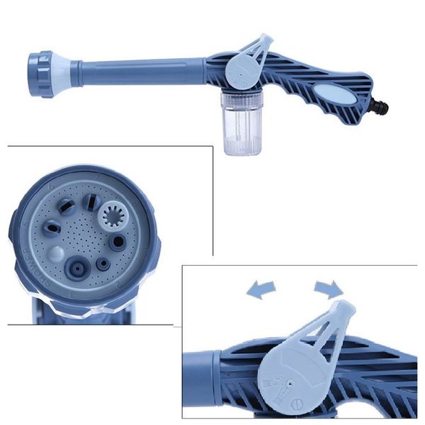 

ez jet water cannon 8 in 1 multifunctional home garden car cleaning spray guncan be applied for cleaning car
