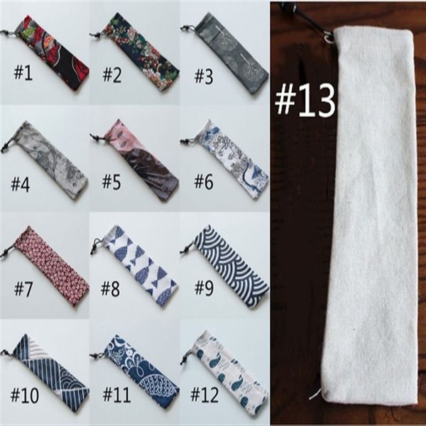 

new 13 japanese style cutlery bags tiekou bags travel portable canvas variety of cutlery storage bags