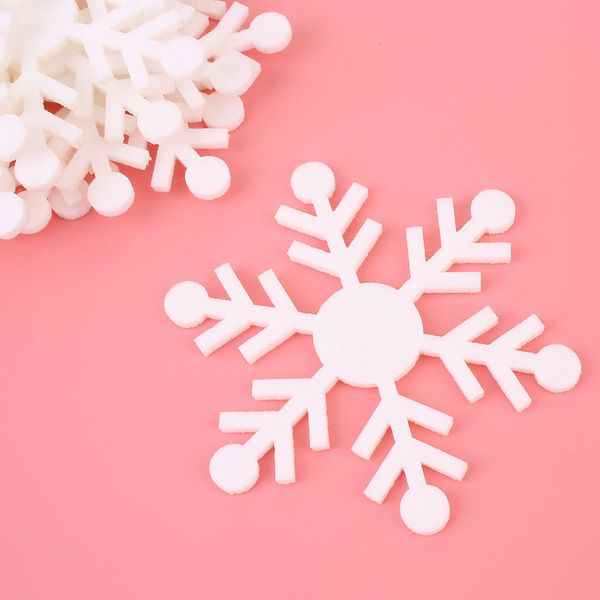 

10pcs christmas tree hanging decoration pendants snowflake pattern creative