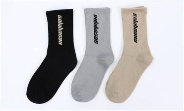 

solid color mens athletic sock sports letters print mens underwear fashion breathable relaxed mens designer socks, Black