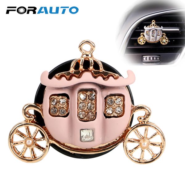 

forauto pumpkin car air freshener conditioning vent outlet perfume clip auto fragrance ornament solid interior accessories