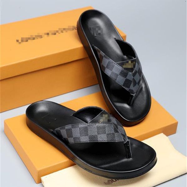 

men women genuine leather non-slip shoes slides summer beach indoor flat g sandals slippers house flip flops with spike slides sandal, Black